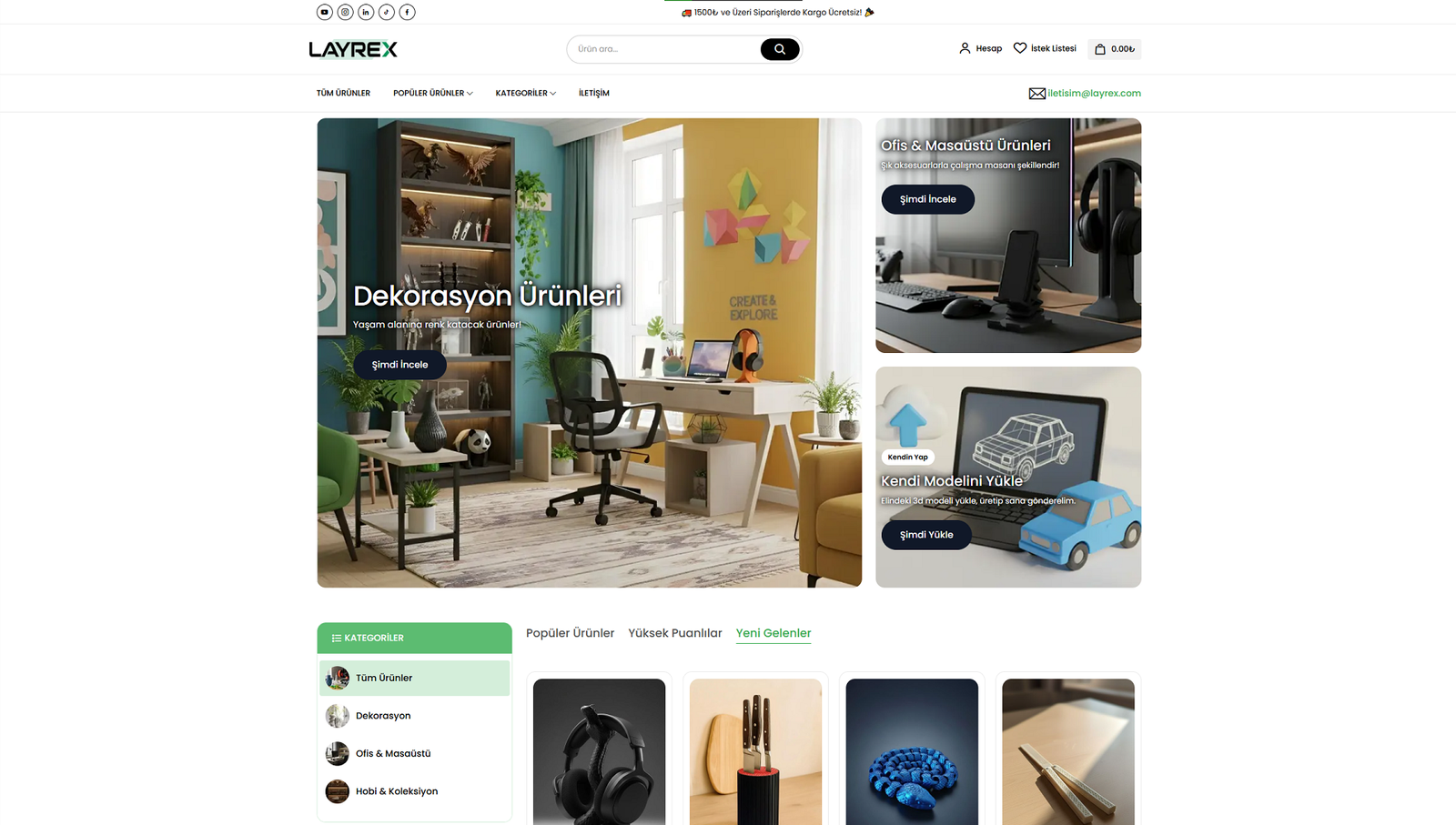 Layrex E-Commerce