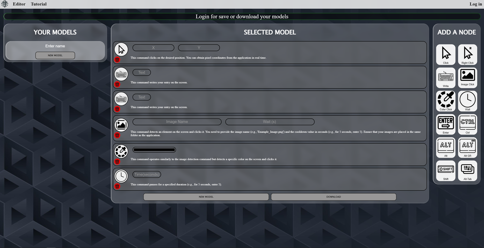 Tempy Bot Designer